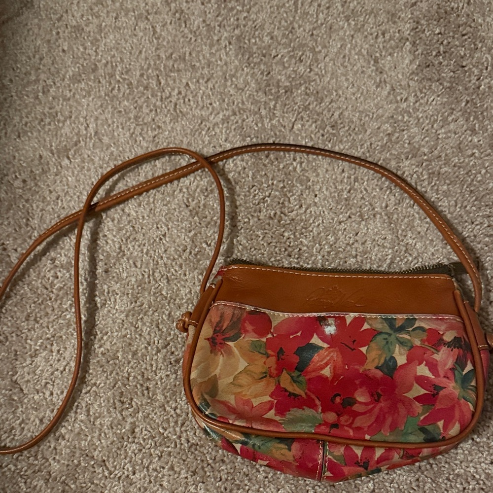 Patricia Nash Floral Crossbody Bag